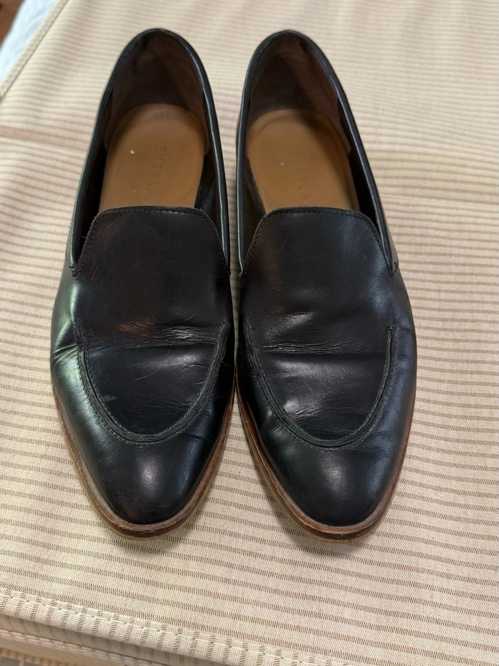 Everlane | The Modern Loafer - Black Leather
